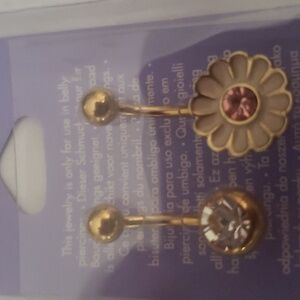 Set of 2 Navel Rings
